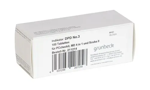 Grünbeck Ersatz-Indikator DPD 3, 100 Tabletten, 211214, Artikel in Kategorie